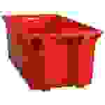 1658576 Stapelbehälter lebensmittelgeeignet (L x B x H) 800 x 400 x 300mm Rot 1St.