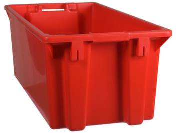 Plastipol Scheu 1658576 Stapelbehälter lebensmittelgeeignet (L x B x H) 800 x 400 x 300mm Rot 1St.