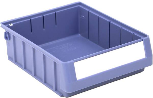 BITO Lagertechnik 134109 Regalkasten lebensmittelgeeignet (B x H x T) 234 x 90 x 300mm Blau 8St.