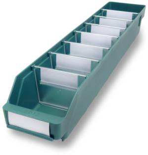 Stemo 358762 ESD Regalkasten lebensmittelgeeignet (B x H x T) 120 x 95 x 600mm Grün 30St.