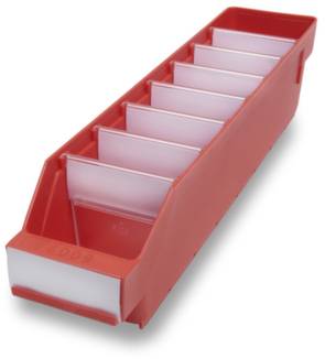 Stemo 443668 ESD Regalkasten lebensmittelgeeignet (B x H x T) 90 x 95 x 400mm Rot 40St.