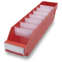 Stemo 443668 ESD Regalkasten lebensmittelgeeignet (B x H x T) 90 x 95 x 400mm Rot 40St. Stemo 443668 ESD Regalkasten lebensmittelgeeignet (B x H x T) 90 x 95 x 400mm Rot 40St.