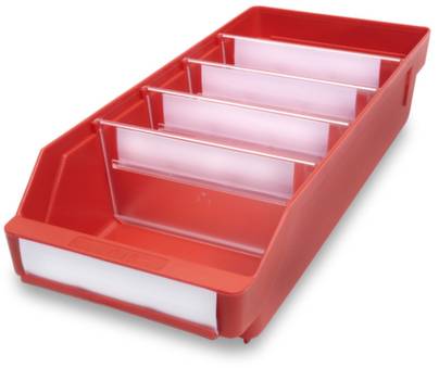 Stemo 443748 ESD Regalkasten lebensmittelgeeignet (B x H x T) 180 x 95 x 400mm Rot 20St.