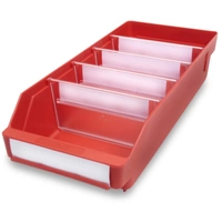 Stemo 443748 ESD Regalkasten lebensmittelgeeignet (B x H x T) 180 x 95 x 400mm Rot 20St. Stemo 443748 ESD Regalkasten lebensmittelgeeignet (B x H x T) 180 x 95 x 400mm Rot 20St.