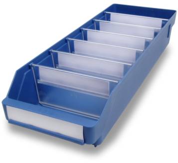 Stemo 472735 ESD Regalkasten lebensmittelgeeignet (B x H x T) 180 x 95 x 500mm Blau 20St.
