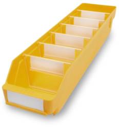 Stemo 689588 ESD Regalkasten lebensmittelgeeignet (B x H x T) 120 x 95 x 500mm Gelb 30St.