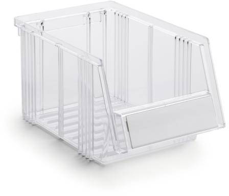 Treston 527512 Sichtlagerkasten (B x H x T) 149 x 130 x 250mm Transparent 30St.
