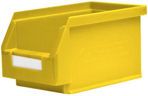 Kappes 1658672 Sichtlagerkasten (B x H x T) 140 x 130 x 230mm Gelb 1St.