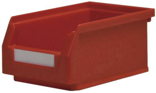 Kappes 1658674 Sichtlagerkasten (B x H x T) 105 x 75 x 160mm Rot 1St.