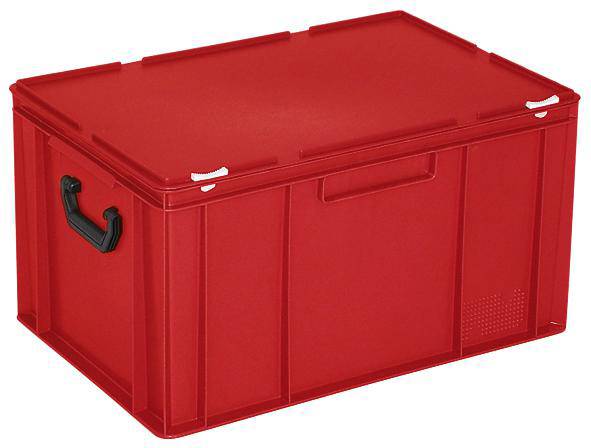 BRB Lagertechnik 1658699 Stapelbehälter lebensmittelgeeignet (L x B x H) 600 x 400 x 330mm Rot 1St.