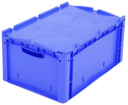 BITO Lagertechnik 1658705 Stapelbehälter lebensmittelgeeignet (L x B x H) 600 x 400 x 288mm Blau 1St.