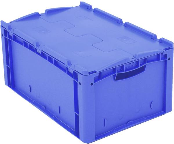 BITO Lagertechnik 1658705 Stapelbehälter lebensmittelgeeignet (L x B x H) 600 x 400 x 288mm Blau 1St.