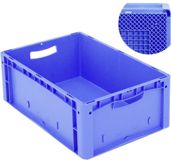 BITO Lagertechnik 1658706 Stapelbehälter lebensmittelgeeignet (L x B x H) 600 x 400 x 320mm Blau 1St.