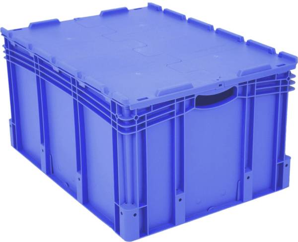BITO Lagertechnik 1658722 Stapelbehälter lebensmittelgeeignet (L x B x H) 800 x 600 x 438mm Blau 1St.