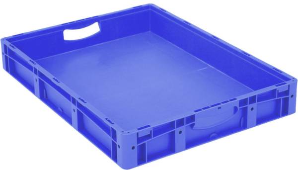 BITO Lagertechnik 1658723 Stapelbehälter lebensmittelgeeignet (L x B x H) 800 x 600 x 120mm Blau 1St.