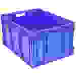 1658724 Stapelbehälter lebensmittelgeeignet (L x B x H) 800 x 600 x 420mm Blau 1St.