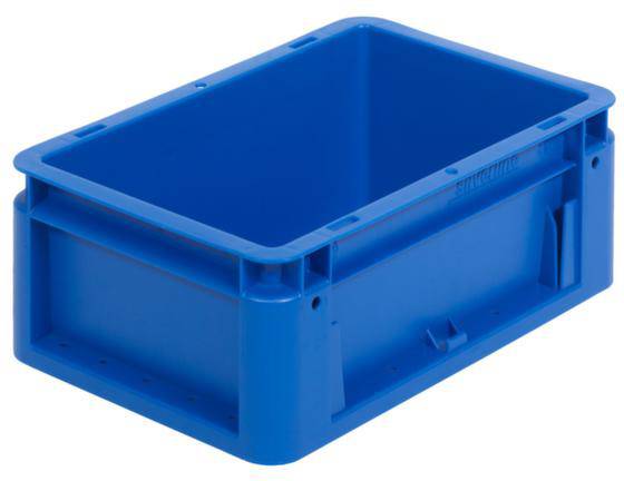 Alpha Paletten & Boxen 1658731 Stapelbehälter lebensmittelgeeignet (L x B x H) 300 x 200 x 120mm Blau 1St.