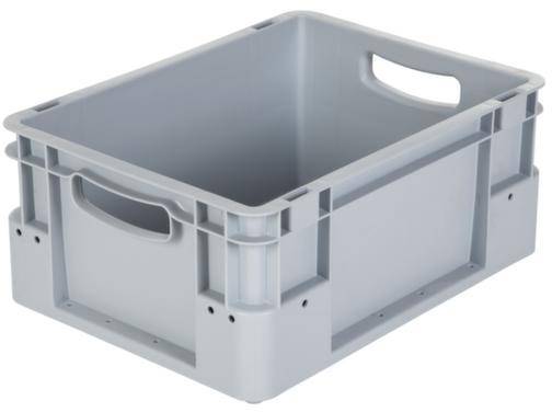 Alpha Paletten & Boxen 1658733 Stapelbehälter lebensmittelgeeignet (L x B x H) 400 x 300 x 180mm Grau 1St.