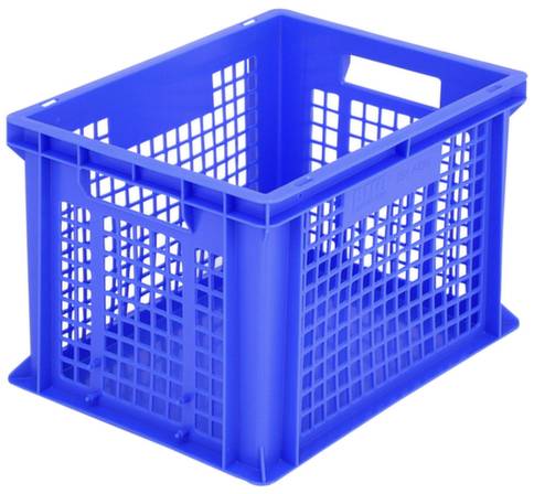 BITO Lagertechnik 1658742 Stapelbehälter Classic lebensmittelgeeignet (L x B x H) 400 x 300 x 265mm Blau 1St.