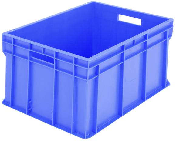 BITO Lagertechnik 1658746 Stapelbehälter Classic lebensmittelgeeignet (L x B x H) 600 x 400 x 315mm Blau 1St.