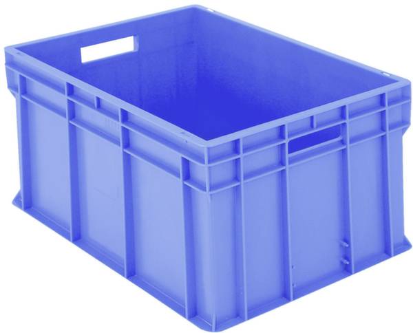 BITO Lagertechnik 1658746 Stapelbehälter Classic lebensmittelgeeignet (L x B x H) 600 x 400 x 315mm Blau 1St.