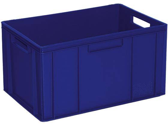 BRB Lagertechnik 1658753 Stapelbehälter Basic lebensmittelgeeignet (L x B x H) 600 x 400 x 320mm Blau 1St.