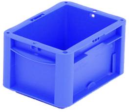 BITO Lagertechnik 1658760 Stapelbehälter Ergonomic lebensmittelgeeignet (L x B x H) 200 x 150 x 120mm Blau 1St.