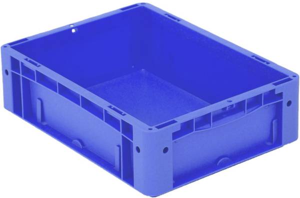 BITO Lagertechnik 1658761 Stapelbehälter Ergonomic lebensmittelgeeignet (L x B x H) 400 x 300 x 120mm Blau 1St.
