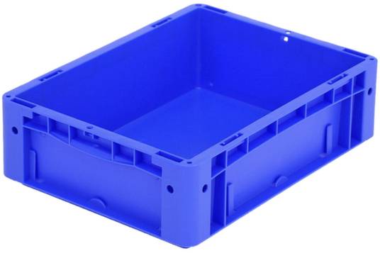 BITO Lagertechnik 1658761 Stapelbehälter Ergonomic lebensmittelgeeignet (L x B x H) 400 x 300 x 120 mm Blau 1 St.