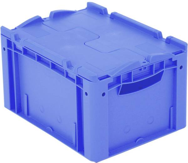 BITO Lagertechnik 1658768 Stapelbehälter lebensmittelgeeignet (L x B x H) 400 x 300 x 220mm Blau 1St.