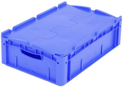 BITO Lagertechnik 1658769 Stapelbehälter lebensmittelgeeignet (L x B x H) 600 x 400 x 170mm Blau 1St.