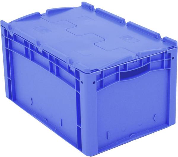 BITO Lagertechnik 1658771 Stapelbehälter lebensmittelgeeignet (L x B x H) 600 x 400 x 320mm Blau 1St.