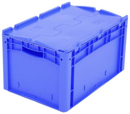 BITO Lagertechnik 1658771 Stapelbehälter lebensmittelgeeignet (L x B x H) 600 x 400 x 320mm Blau 1St.