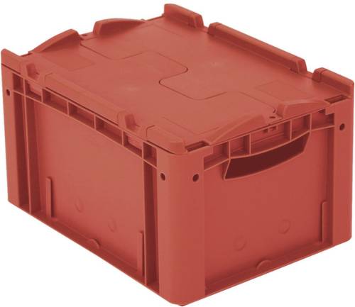 1658772 Stapelbehälter lebensmittelgeeignet (L x B x H) 400 x 300 x 220mm Rot 1St.