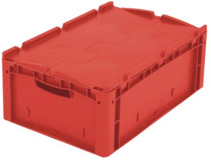 BITO Lagertechnik 1658773 Stapelbehälter lebensmittelgeeignet (L x B x H) 600 x 400 x 220mm Rot 1St.