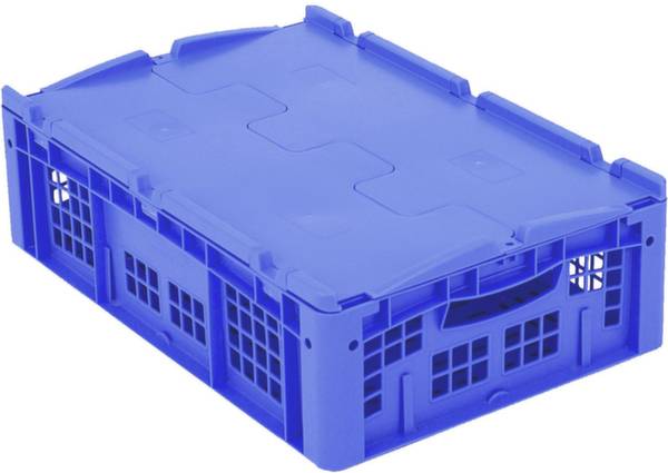 BITO Lagertechnik 1658776 Stapelbehälter lebensmittelgeeignet (L x B x H) 600 x 400 x 170mm Blau 1St.