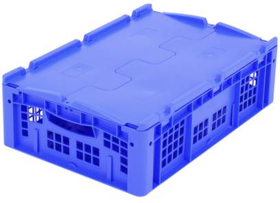 BITO Lagertechnik 1658776 Stapelbehälter lebensmittelgeeignet (L x B x H) 600 x 400 x 170mm Blau 1St.