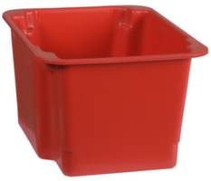 Plastipol Scheu 1658783 Stapelbehälter lebensmittelgeeignet (L x B x H) 300 x 200 x 150mm Rot 1St.