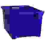 1658784 Stapelbehälter lebensmittelgeeignet (L x B x H) 600 x 400 x 300mm Blau 1St.