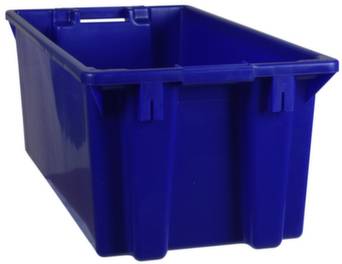 Plastipol Scheu 1658785 Stapelbehälter lebensmittelgeeignet (L x B x H) 800 x 400 x 300mm Blau 1St.