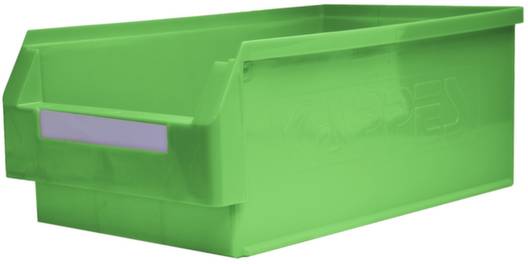 Kappes 6002.00.0153 ESD Sichtlagerkasten Favorit lebensmittelgeeignet (B x H x T) 300 x 200 x 500mm Grün 1St.