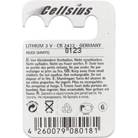 Pile Bouton CR2412 Lithium 3V – Pour Clé Voiture Lexus, Fabriquée En Allemagne