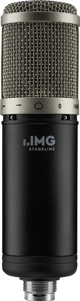 IMG StageLine ECMS-90 Studiomikrofon Übertragungsart (Details):Kabelgebunden inkl Spinne, inkl. Windschutz, inkl. Tasche, inkl