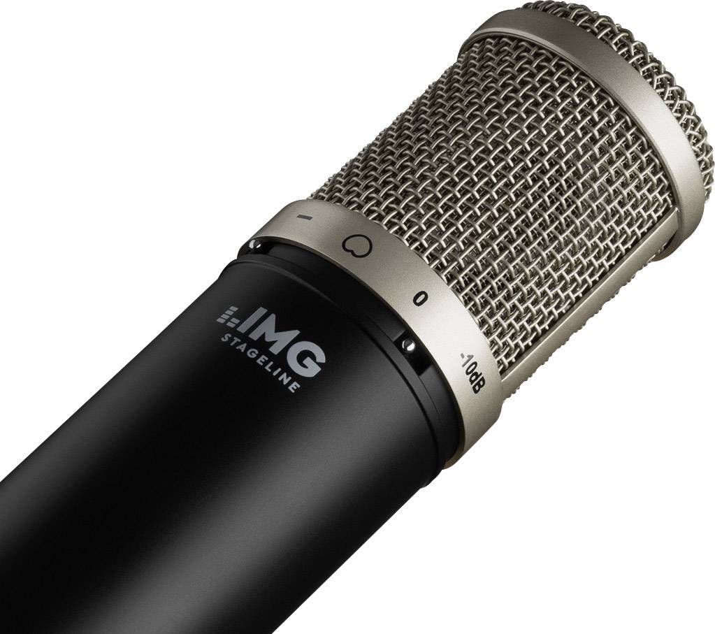 IMG StageLine ECMS-90 Studiomikrofon Übertragungsart (Details):Kabelgebunden inkl Spinne, inkl. Windschutz, inkl. Tasche, inkl