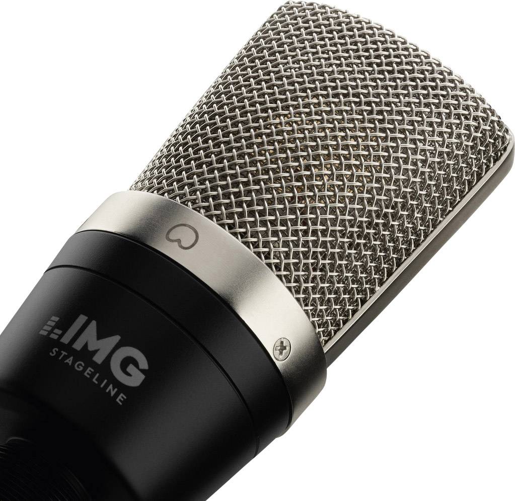 IMG Stageline ECMS-60 Studiomikrofon Übertragungsart (Details):Kabelgebunden inkl. Klammer, inkl. Tasche XLR Kabelgebunden