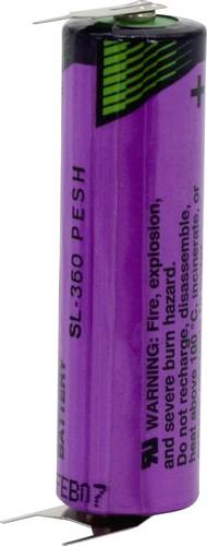 Tadiran Batteries SL 360 PT Spezial-Batterie Mignon (AA) U-Lötpins Lithium 3.6 V 2400 mAh 1 St.