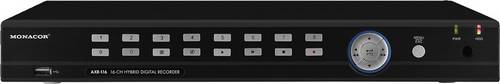 Monacor AXR-116 16-Kanal (AHD, Analog, HD-TVI) Digitalrecorder