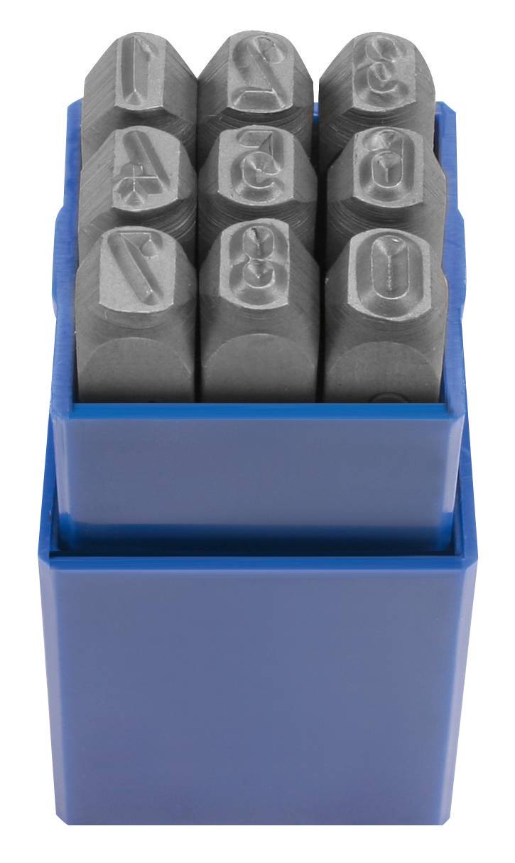 Matador Schraubwerkzeuge 07120050 9teilig Schlagzahlensatz Schrifthöhe: 5mm