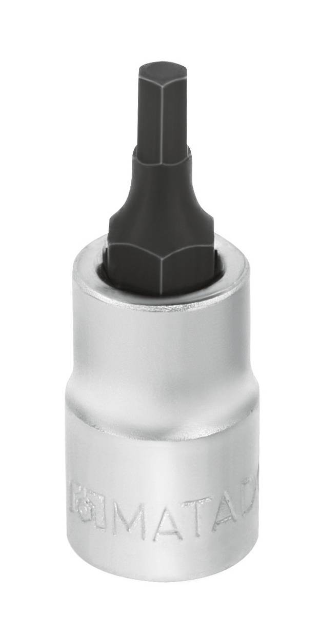 Matador Schraubwerkzeuge 20780080 Innen-Sechskant Steckschlüssel-Bit-Einsatz 8mm 1/4" (6.3 mm)