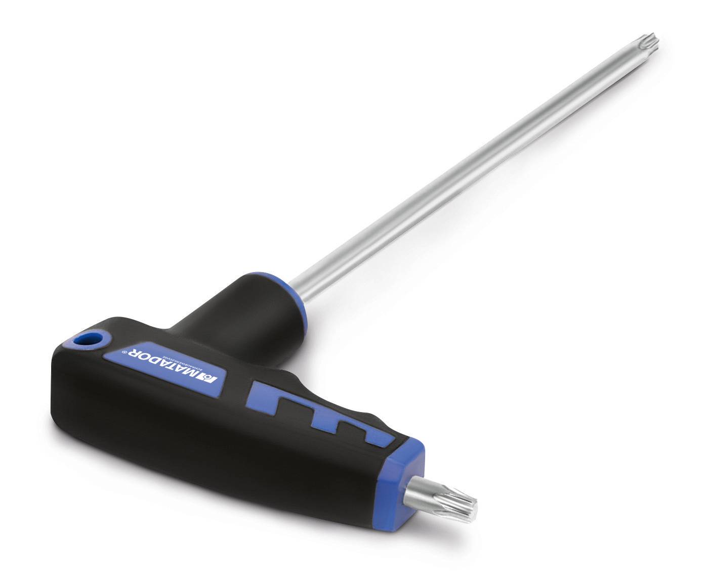 Matador Schraubwerkzeuge Innen-Sechsrund (TX) T-Griff-Winkelschraubendreher T 10, T 15, T 20, T 25, T 27, T 30, T 40, T 45, T 50